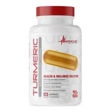 TURMERIC by metabobolic CURCUMIN 10,000mg TUMERIC PILLS ANTIOXIDANT  120 CAPS