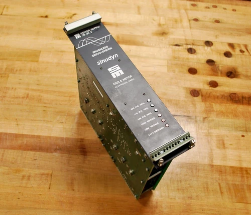 Sieb & Meyer 26.36.2 Brushless Power Supply Servo-System; 26.37.05A2 - USED