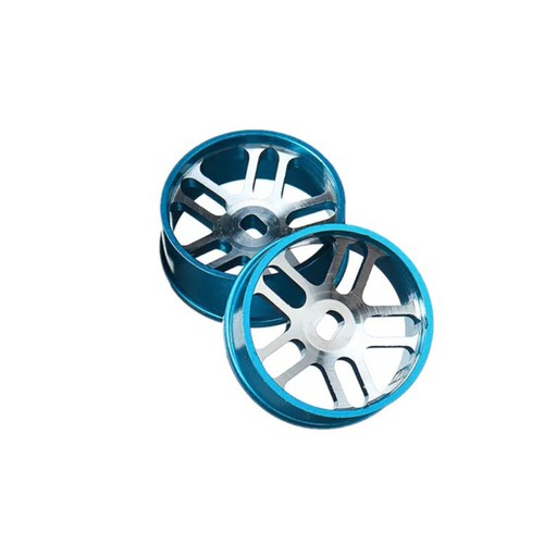 4pcs Metal Wheel Hubs Rims Set for Kyosho MINI-Z AWD Wltoys K989 k969 K979 Model - Picture 6 of 8