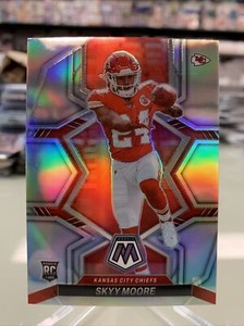2022 Panini Mosaic Skyy Moore Silver Prizm Rookie RC #319