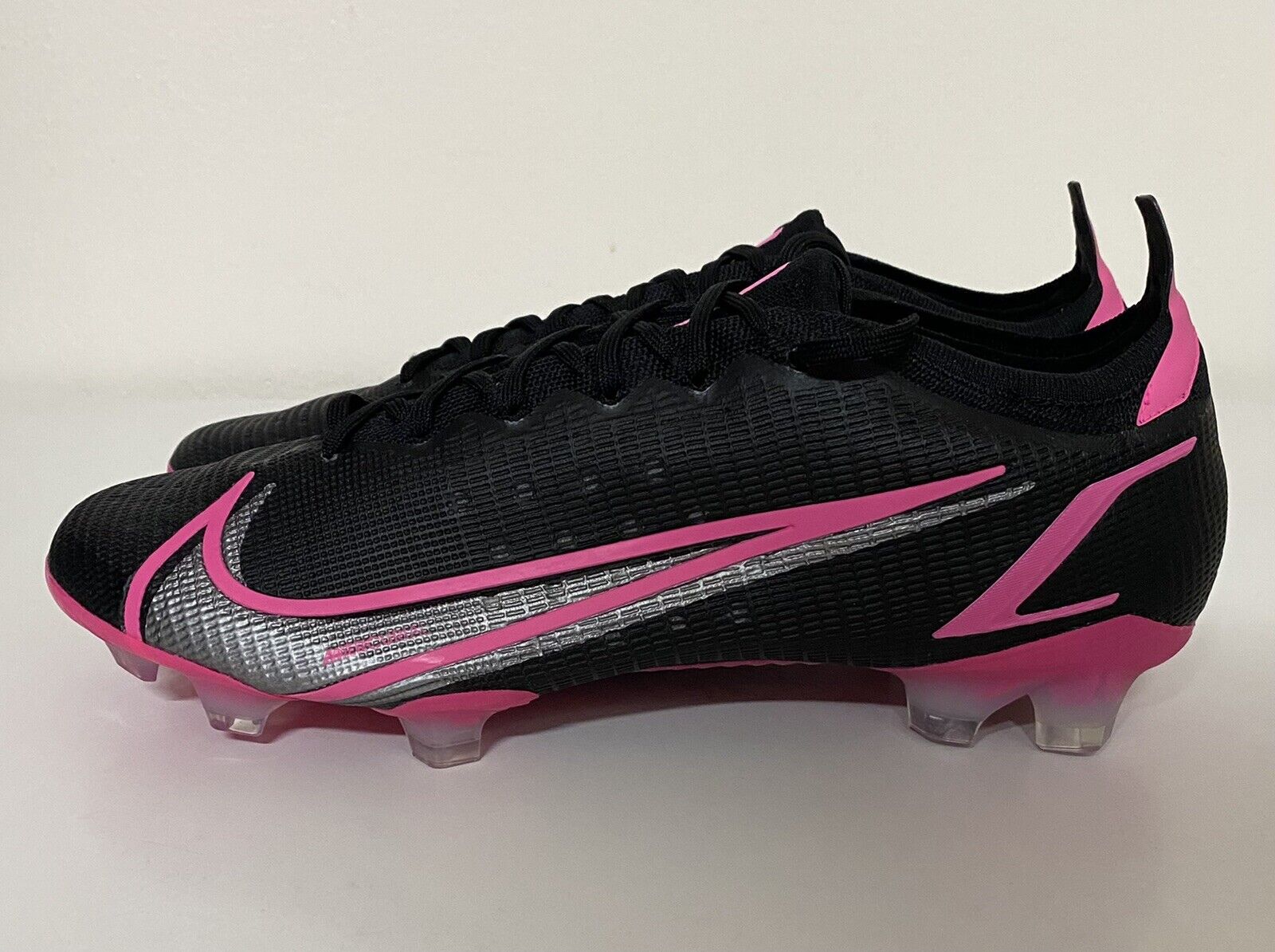 Apuesta molestarse Desigualdad Nike Mercurial Vapor 14 Elite FG By You ID Mens Sz 12 Black Pink DD0318-001  NEW! | eBay