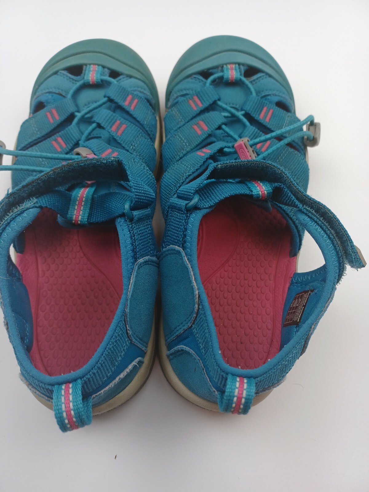 Sandali da trekking Keen Newport H2 donna taglia 5 impermeabili con coulisse blu rosa