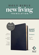 NLT Compact Giant Print Bible, Filament Enabled Edition - Leather / Fine Binding
