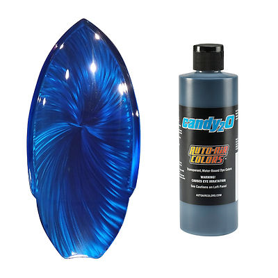 Createx Auto-Air Colors Candy2o Marine Blue 4655 2oz Waterborne Custom Paints