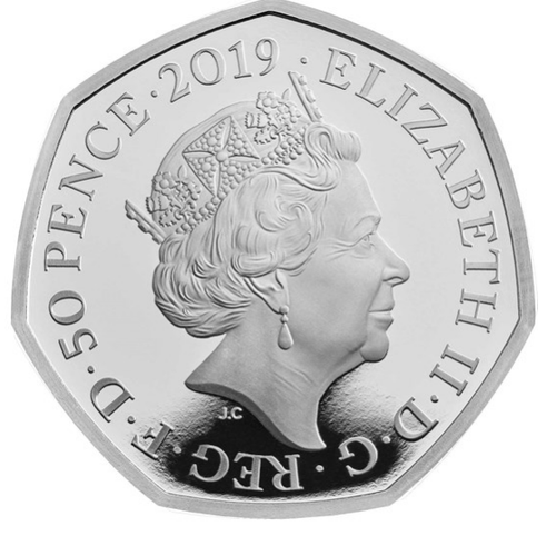 2019 STEPHEN HAWKING 2019 Silver Proof 50p Pence Coin sold out in 60 mins!!! - Picture 2 of 3