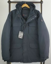 PAJAR Mens XL Down Insulated New 699 Black Fielding Jacket Hooded Coat Black