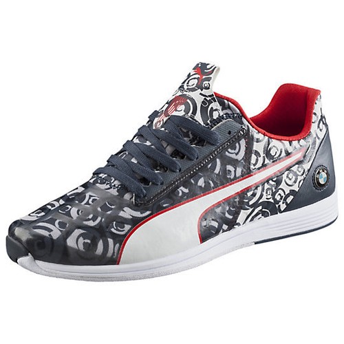 NEUF* PUMA BMW MS evoSPEED 1.4 Lo Camo CHAUSSURES HOMME équipe bleu blanc rouge 305487 01 - Photo 1 sur 5