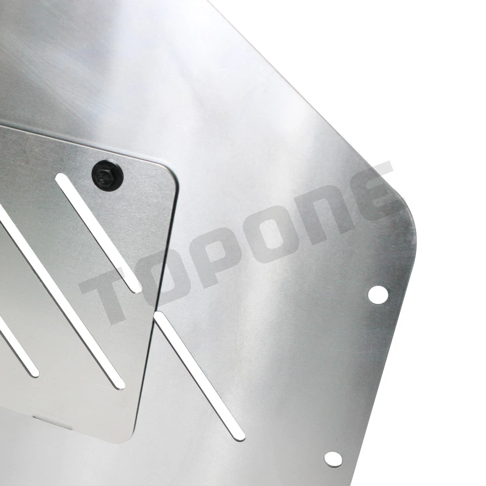 Aluminum Engine Splash Shield Under Tray Skid Plate For 2015-2021 Subaru WRX STI Foto 3 de 4