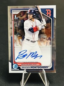2024 Bowman Draft Chrome Braden Montgomery 1st Bowman Auto