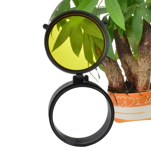 Quick Flip Spring Up Open Lens Rifle Scope Cover Eye Protect Objective Cap - Picture 5 of 41