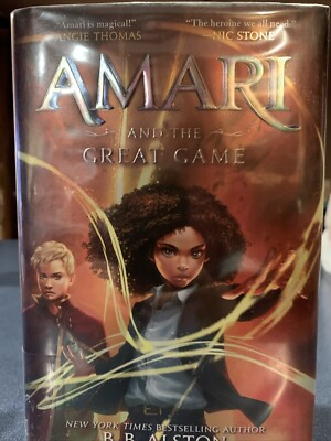 #ad Amari and the Great Game Book Two by B. B. Alston FIRST Edition Hardcover FUN $10.99