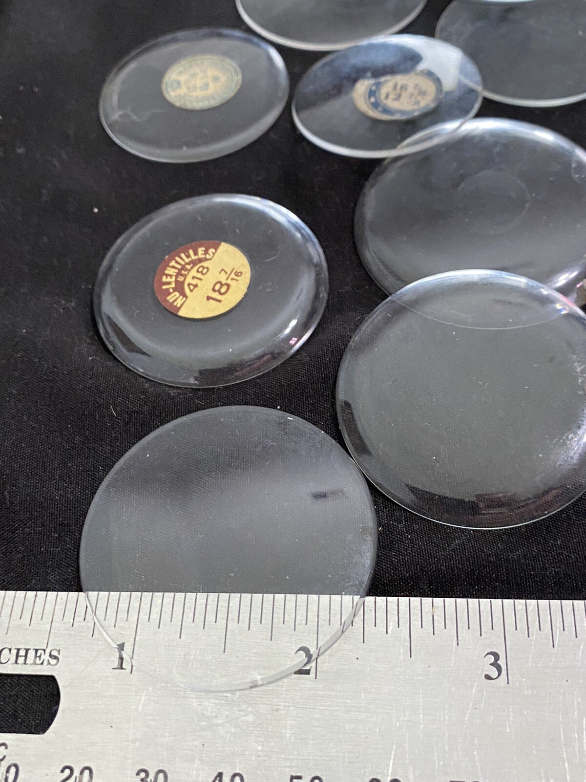 Lot of 50 Watch Pocket Watch Crystals Watchmaker Parts Repair Lot