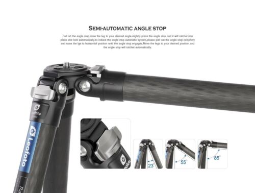 Leofoto LS-365C Pro Carbon Fiber Tripod with LH-40 ball head Kit for shooting - Picture 9 of 9