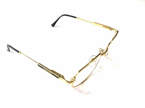 Loris Azzaro Eyeglasses Intense 33 Gold/Brown Size 54mm New & Authentic - Picture 2 of 5