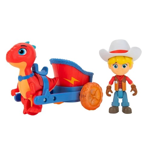 Dino Ranch Pre-Westoric Ranchers Vehicle confezione da 3 - SPEDIZIONE GRATUITA VELOCE - Foto 4 di 5