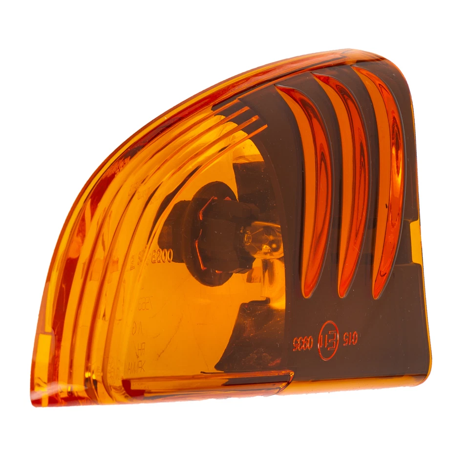 Espejo retrovisor ámbar exterior lado derecho OEM lente señal de giro Buick Chevrolet 88944062 Foto 2 de 4