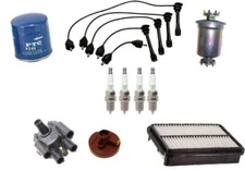 Wires Spark Plugs Cap Rotor Air Gas Oil filters for Toyota Previa 2.4L 91-97