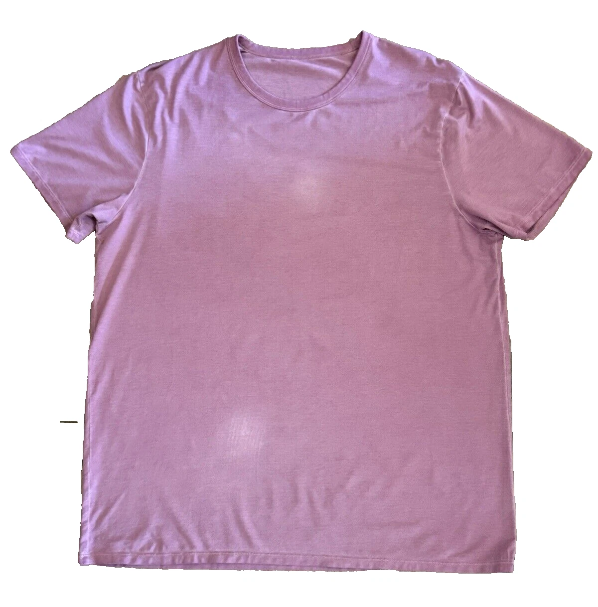 LULULEMON Mens FUNDEMENTAL Short Sleeve T-shirt XL Breeze Dye Velvet Dust Purple