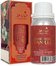 ROSE MUSK VANILLE 100ML CONCENTRATED PERFUME OIL (UAE) Free Shipping World Wide
