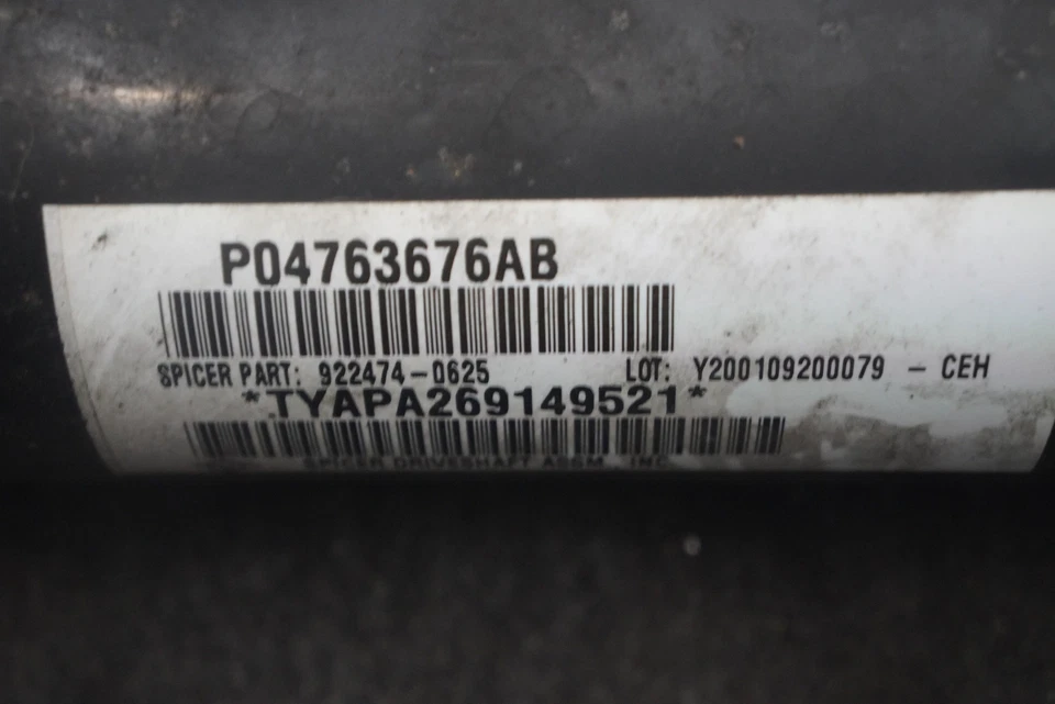 Rear Left Or Right CV Axle Shaft 04763676AB OEM Dodge Viper Gen 2 1996-2002 - Image 3 of 3