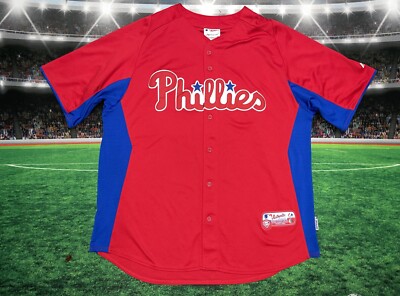 アメリカ製 Phillies LEE 33 majestic 54size Philadelphia