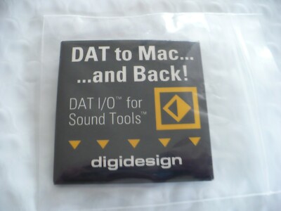 TT- DAT TO MAC AND BACK! DIGIDESIGN   PIN BADGE  #42180 (MINT CONDITION!!!!!!!!!
