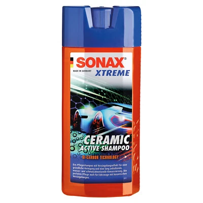 SONAX XTREME Ceramic Active Shampoo Autoshampoo Autowäsche mit Versiegelung 0,5L - Bild 1 von 1