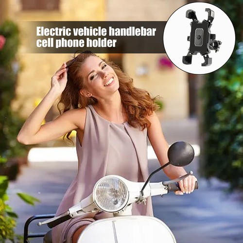 Support téléphone portable accessoires pour moto véhicule électrique vélo scooter - Photo 12 sur 12
