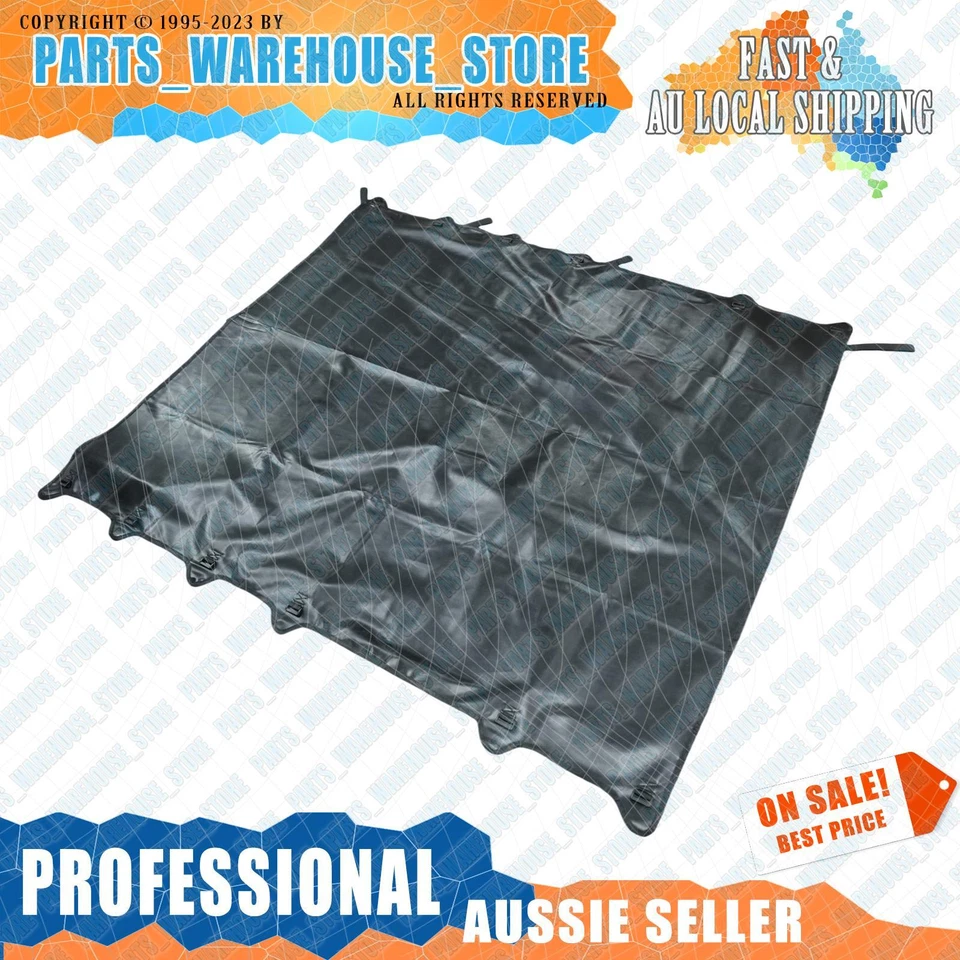 Car Soft Roof Top Cover Sunshade Cover 148*135cm For Jeep Wrangler TJ 1997-2006 - image 3 of 4