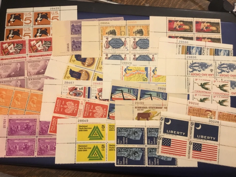 ICOLLECTZONE US Plate Block Lot 42 3 cent to 6 cents VF NH #2 (F800) - Image 3 of 3