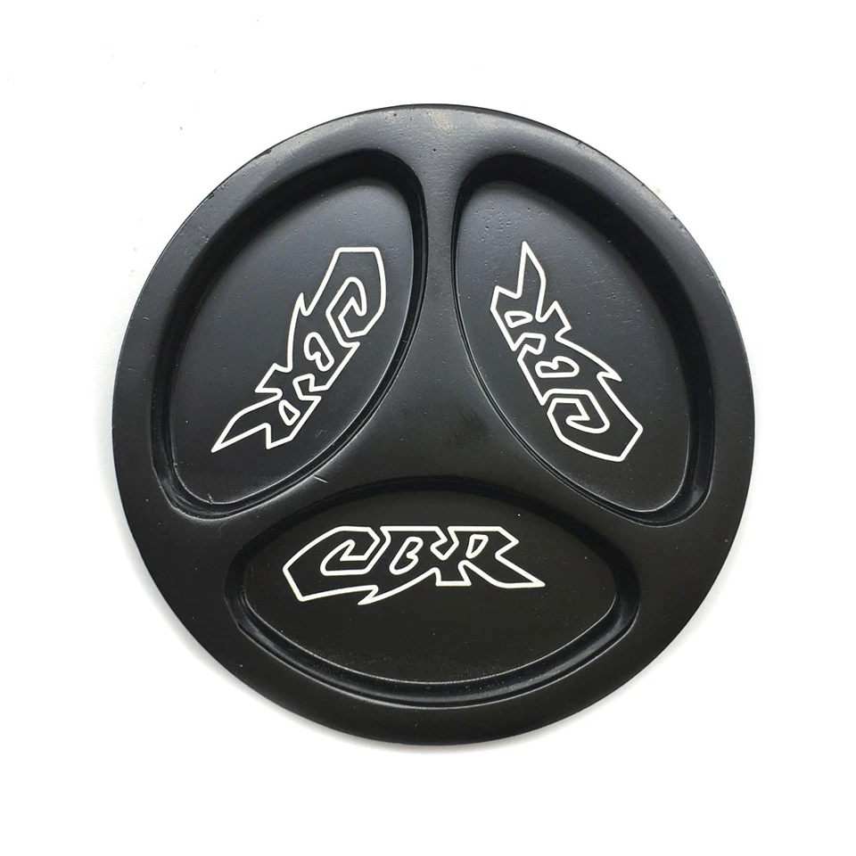 Tapa de gasolina del tanque de combustible negro sin llave para Honda CBR600RR 2003-2008 CBR1000RR 2004-12 Foto 4 de 4