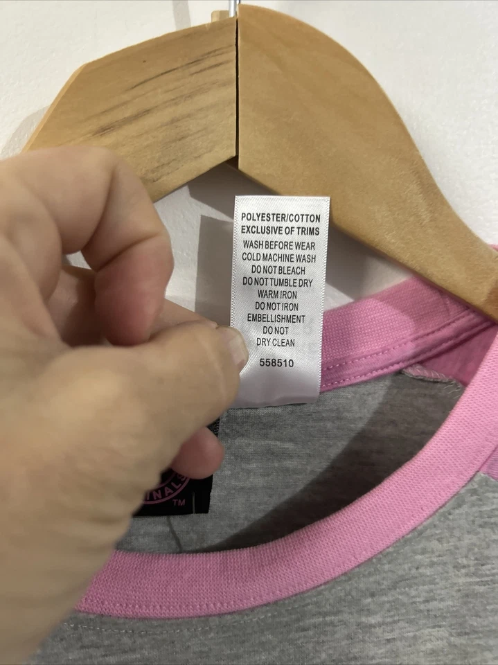 Девочки DC Comics размер 14 я мой собственный герой Чудо-женщина длинным рукавом сна футболка - новый - Изображение 4 из 4