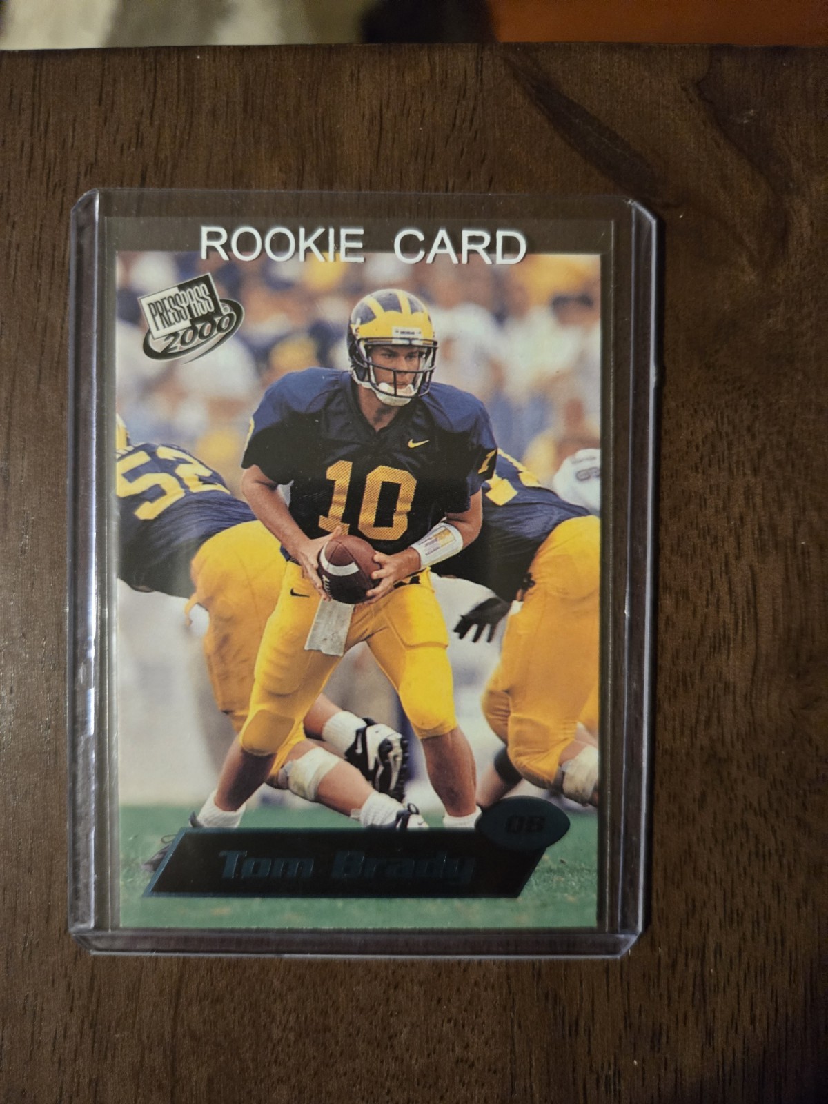 2000 Press Pass Tom Brady #37 (RC)