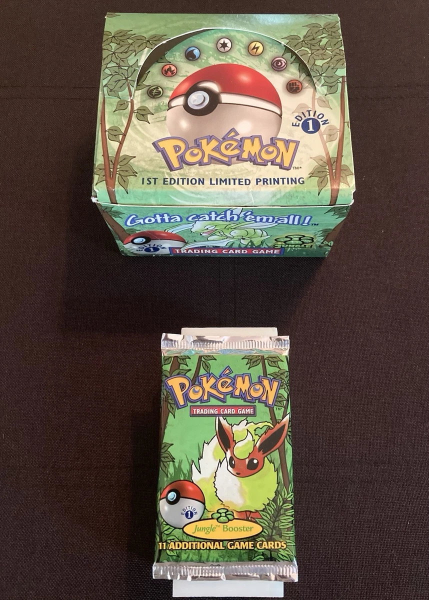 Wizards of the Coast Pokémon TCG Jungle Sealed Collectible Card