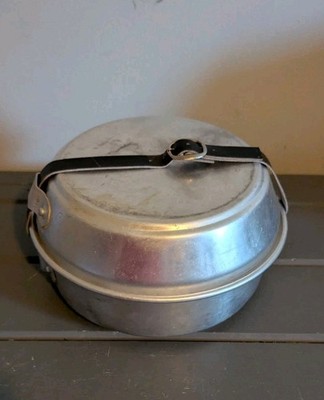 Backpacker Metal Mess Kit Taiwan Handle Pans Cups Bundle Camping Aluminum