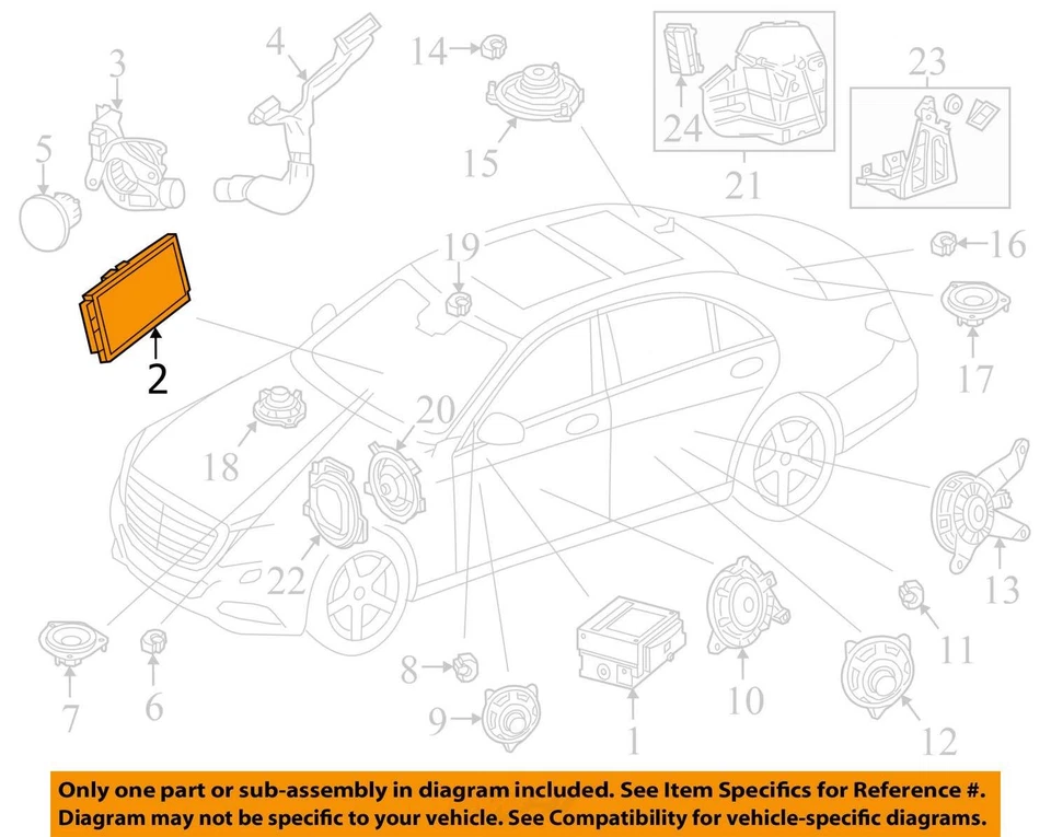 Info-GPS-TV Pantalla 217 Modelos Tipo S Se Adapta 14-17 MERCEDES CLASE S, 222 901 1701 Foto 3 de 4