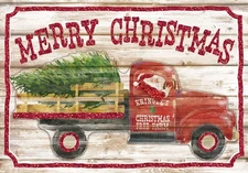 PUNCH STUDIO "Oh What Fun!" cards with red glitter 12 Christmas cards NEW IN BOX