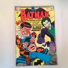 Vintage 1966 DC Comics Batman Issue 186 "The Joker's Original Robberies!"