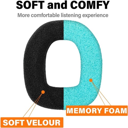 π§ Velour Replacement Ear Pads Cushions for Astro A50 Wireless Gaming Headset UK - Picture 2 of 5