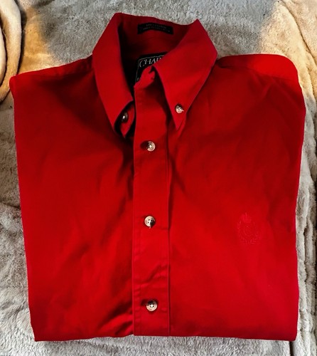 Men’s Ralph Lauren Chaps Red Shirt, size Medium - Picture 7 of 10