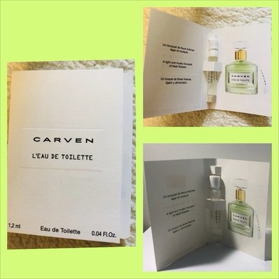 4 X Carven L'Eau de Toilette EDT Sample Spray 1.2ml/0.04oz each | eBay