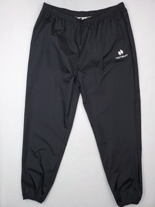 Hotsuit Pants Mens 3xL Black Sauna Suit Bottom Training Gym