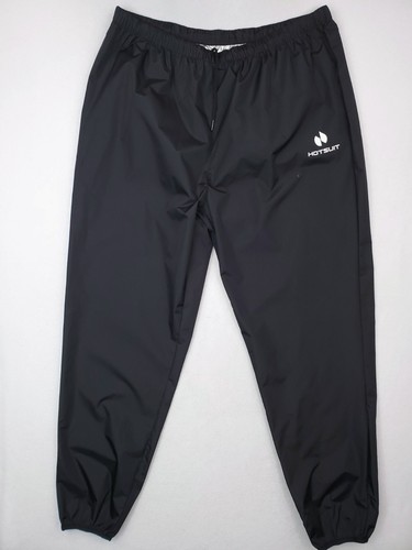 Hotsuit Pants Mens 3xL Black Sauna Suit Bottom Training Gym
