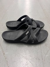 Telic Mallory Sandals Womens Midnight Black Arch Support Recovery Slides Medium Telic Mallory Sandals Womens Midnight Black Arch Support Recovery Slides Medium