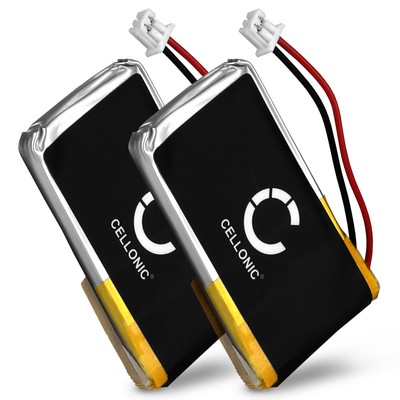 2x Akku für Plantronics 64399-01 (240mAh) Ersatzakku
