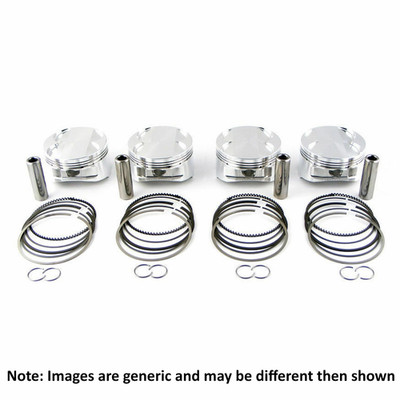 JE Pistons Set of 4 for Toyota 4UGSE 86.00mm Bore STD Size 12.5:1 CR 1.0cc Dome