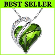 Birthstone Crystal Pendant Necklace - Birthday Gifts for Her