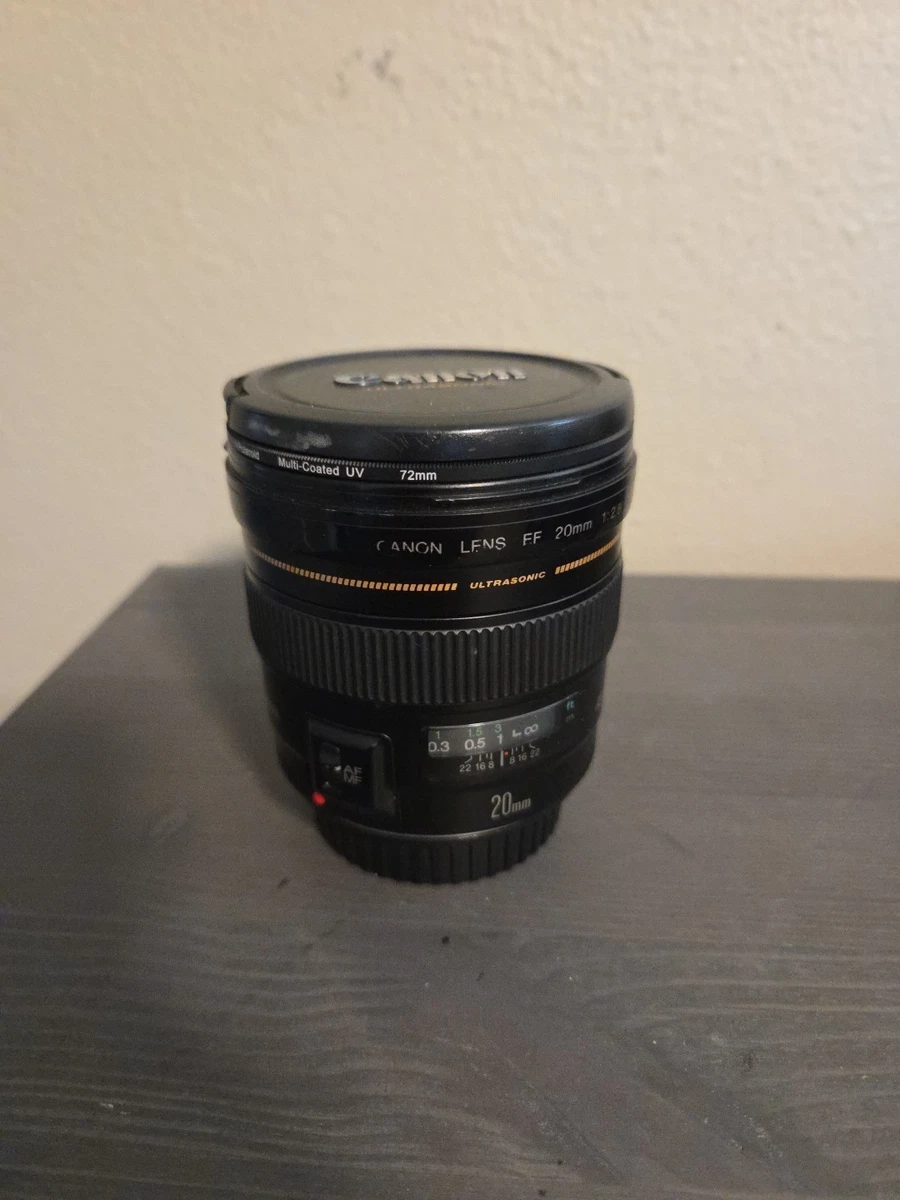 Objectif Canon EF 20mm F/2.8 USM – Ultra Grand-angle, Autofocus, Occasion
