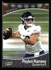 Peyton Ramsey 2021 SAGE Premier Draft #57 Silver Rookie Northwestern Wildcats