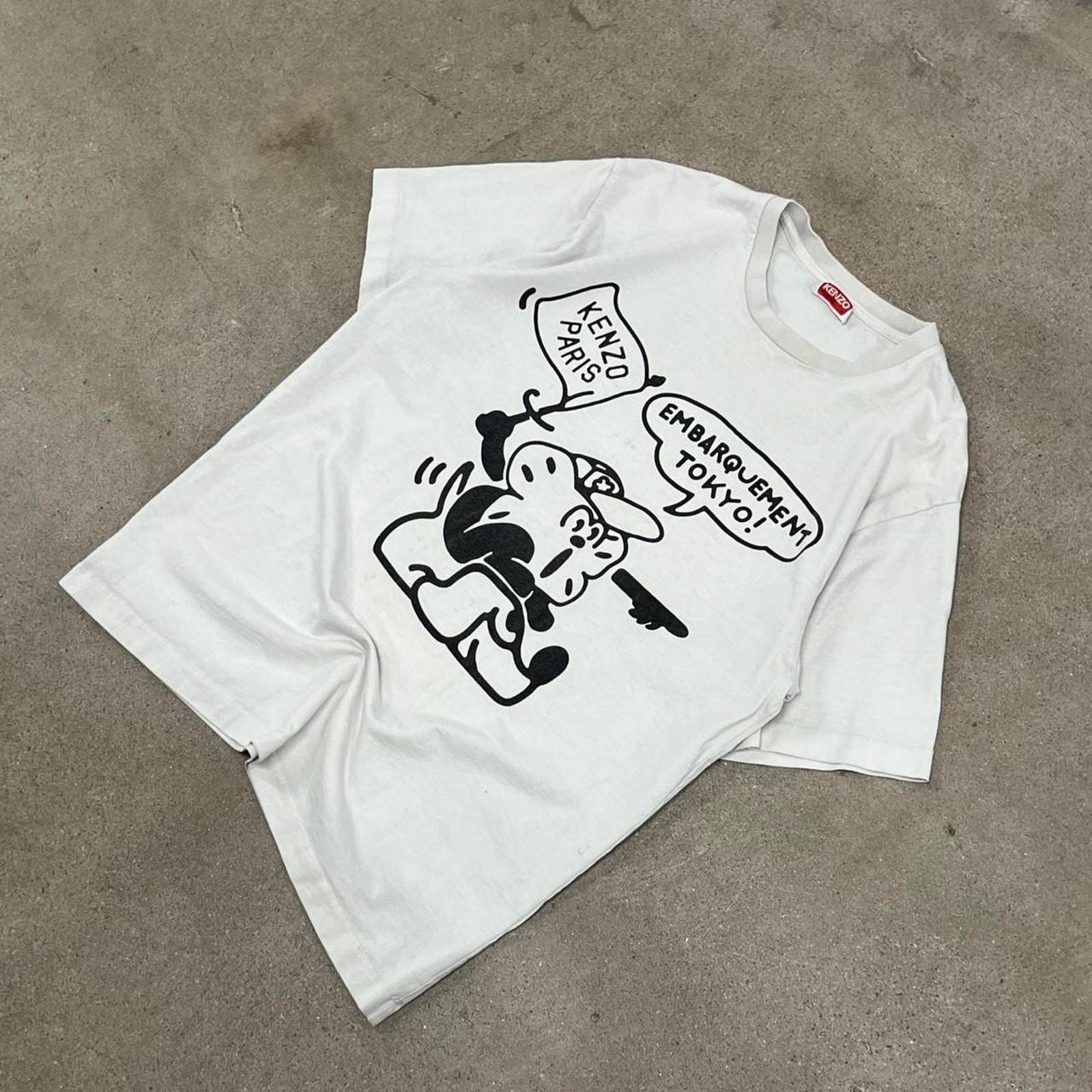 Kenzo Paris vintage Tokyo shirt XL designer travel-inspired